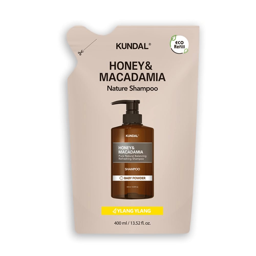ЗАПАСКА-ШАМПУНЬ SHAMPOO REFILL 400ML (KUNDAL) YLANG YLANG